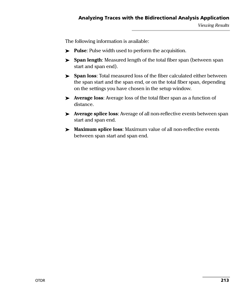 EXFO FTB-7000 OTDR for FTB-200 v2 User Manual | Page 227 / 339