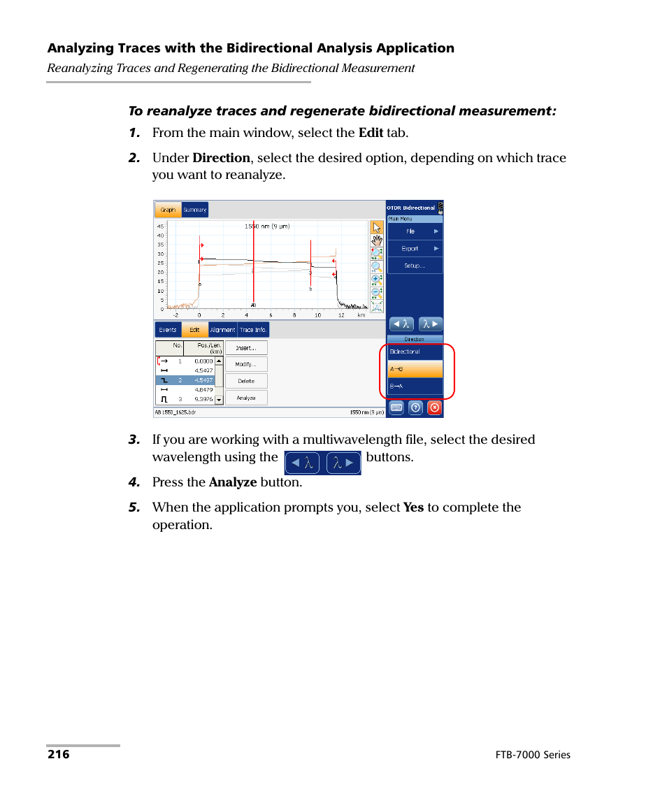 EXFO FTB-7000 OTDR for FTB-200 v2 User Manual | Page 230 / 339