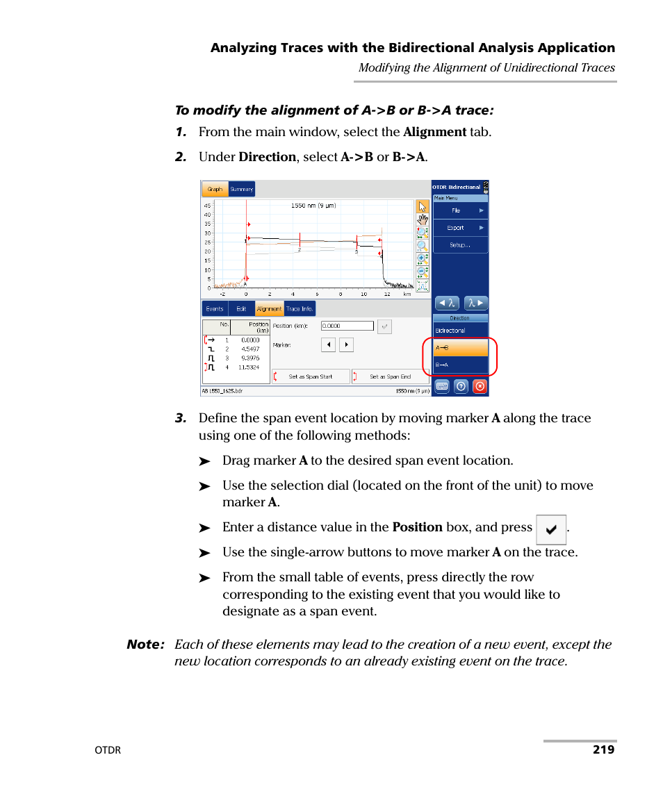 EXFO FTB-7000 OTDR for FTB-200 v2 User Manual | Page 233 / 339