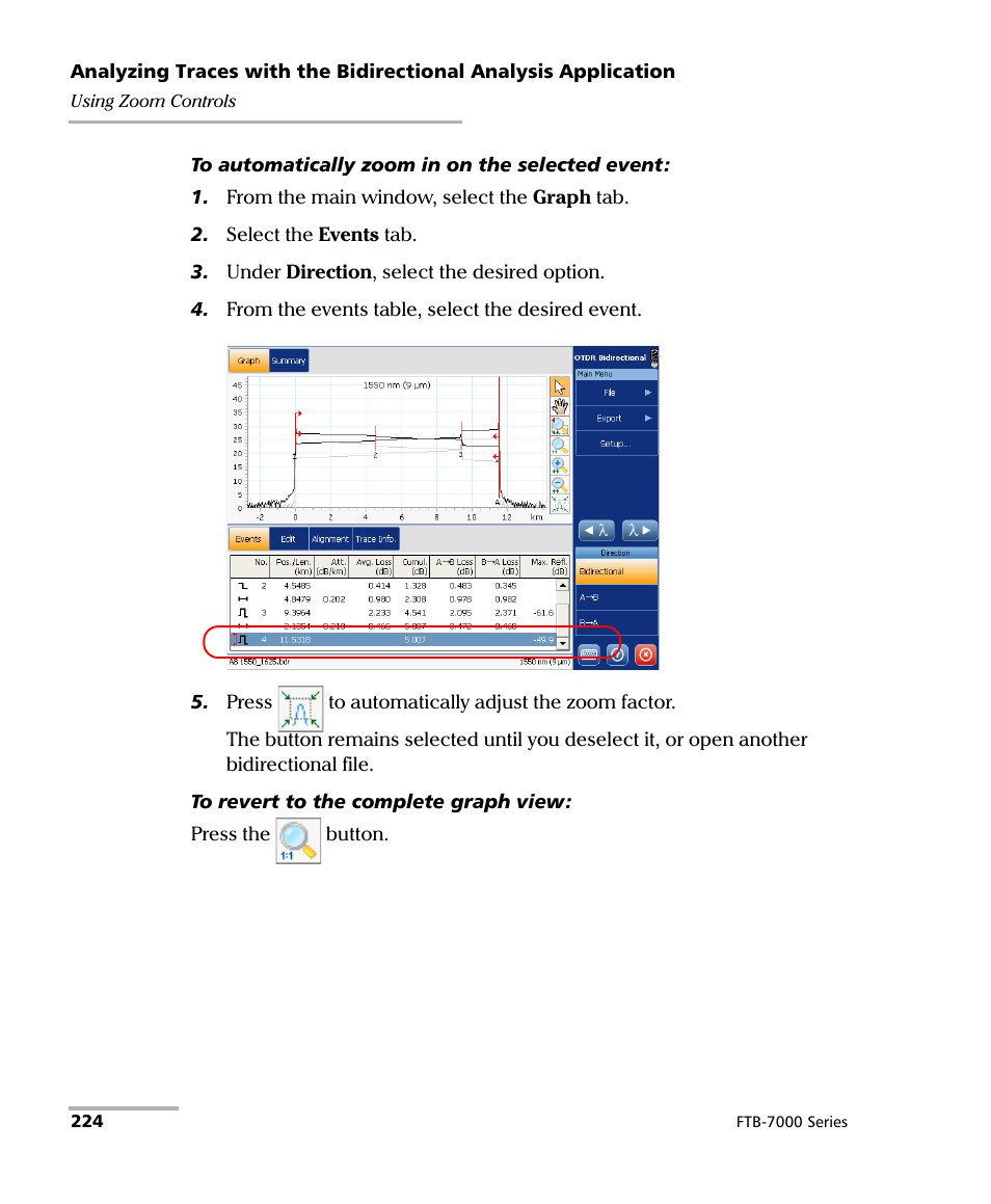 EXFO FTB-7000 OTDR for FTB-200 v2 User Manual | Page 238 / 339