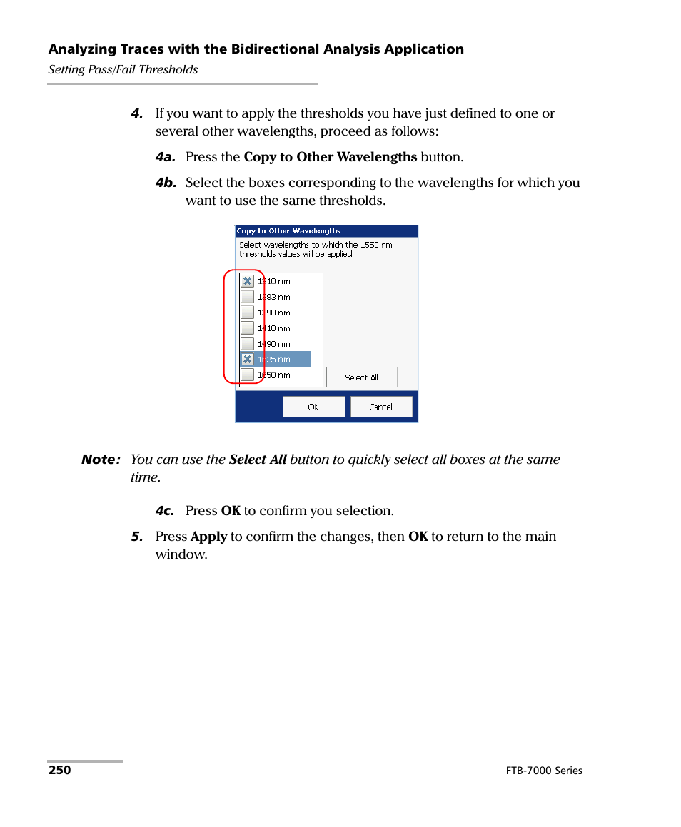 EXFO FTB-7000 OTDR for FTB-200 v2 User Manual | Page 264 / 339