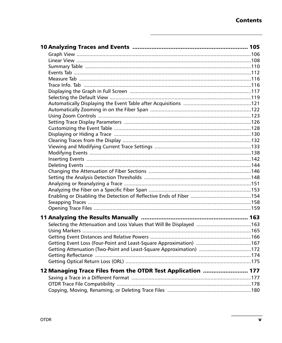 EXFO FTB-7000 OTDR for FTB-200 v2 User Manual | Page 5 / 339