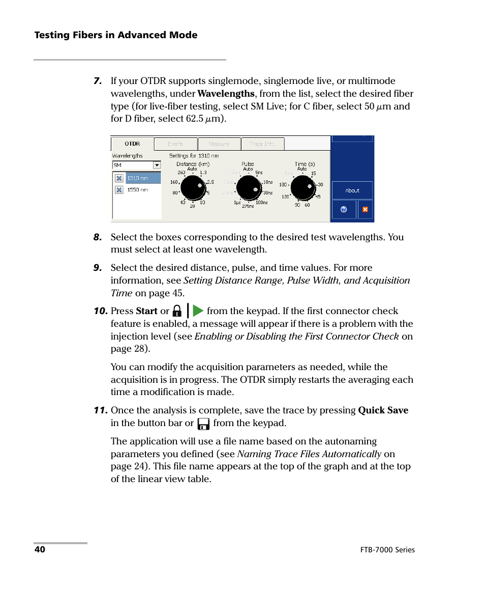 EXFO FTB-7000 OTDR for FTB-200 v2 User Manual | Page 54 / 339