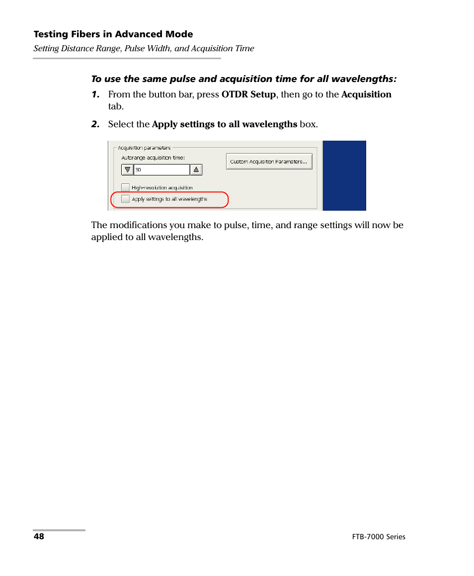 EXFO FTB-7000 OTDR for FTB-200 v2 User Manual | Page 62 / 339