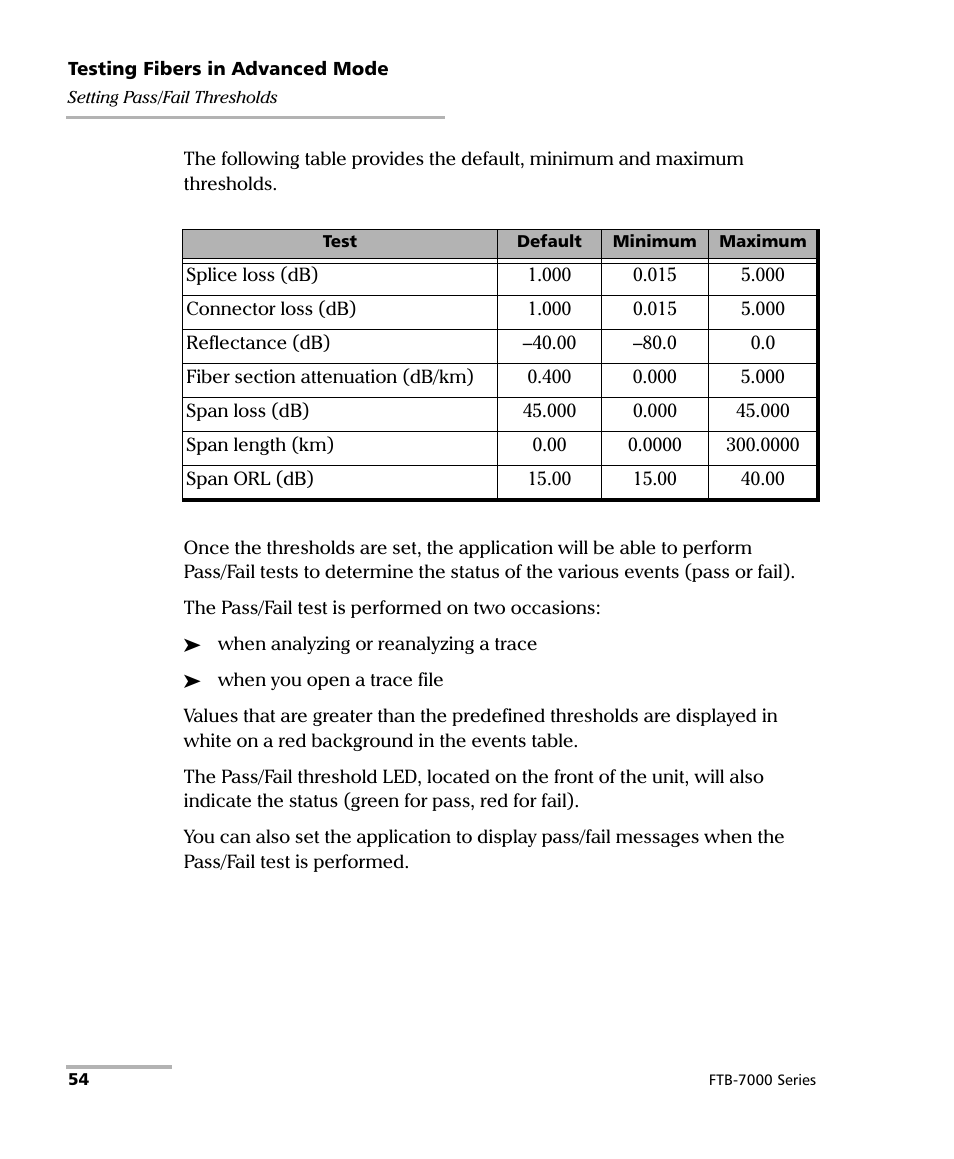 EXFO FTB-7000 OTDR for FTB-200 v2 User Manual | Page 68 / 339