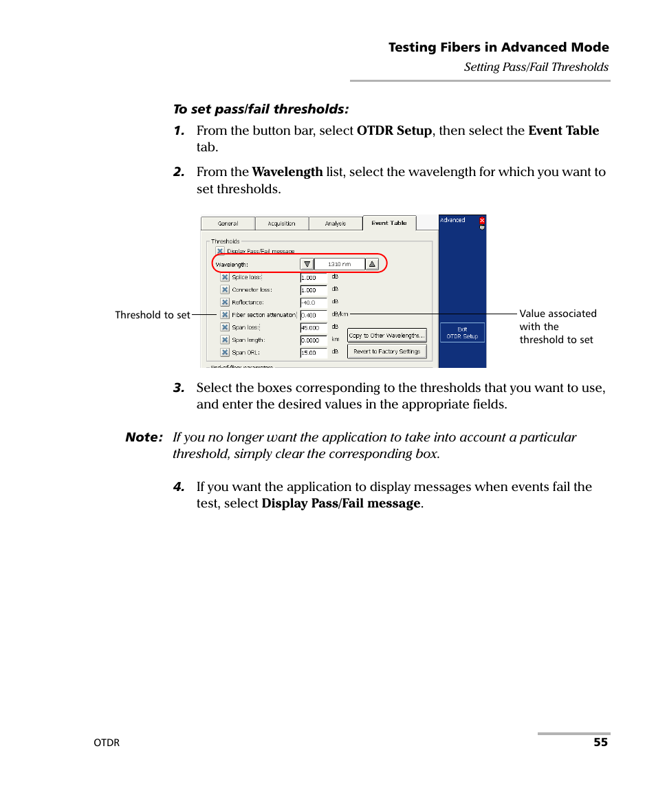 EXFO FTB-7000 OTDR for FTB-200 v2 User Manual | Page 69 / 339