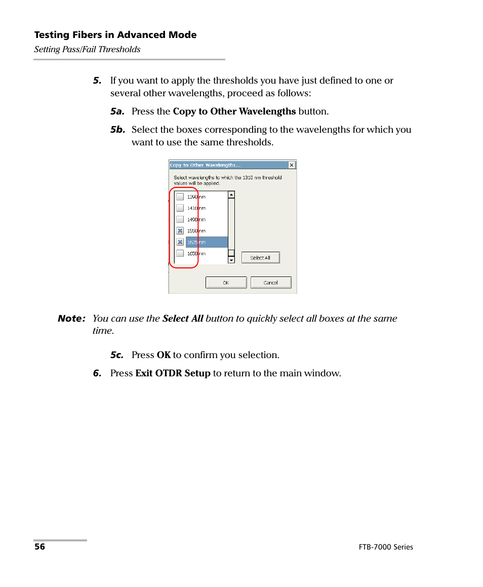 EXFO FTB-7000 OTDR for FTB-200 v2 User Manual | Page 70 / 339