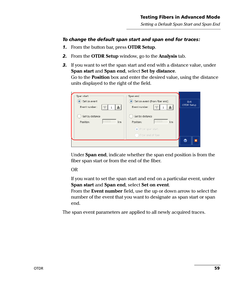 EXFO FTB-7000 OTDR for FTB-200 v2 User Manual | Page 73 / 339