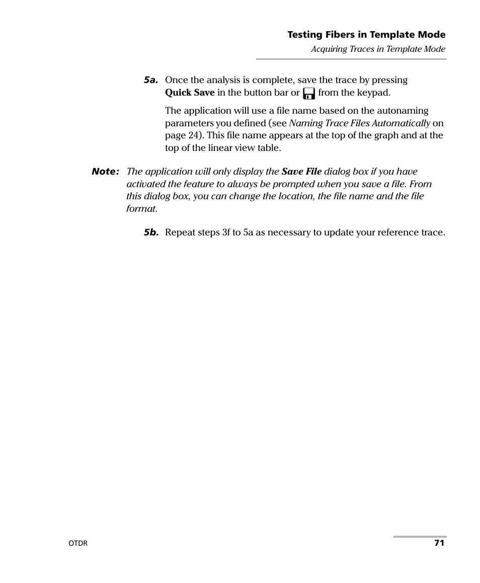 EXFO FTB-7000 OTDR for FTB-200 v2 User Manual | Page 85 / 339