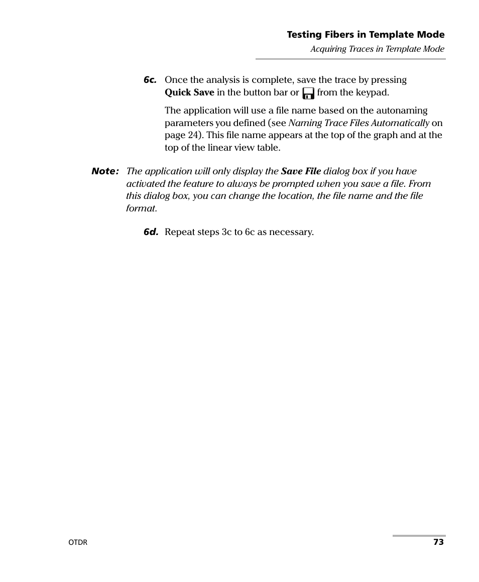 EXFO FTB-7000 OTDR for FTB-200 v2 User Manual | Page 87 / 339