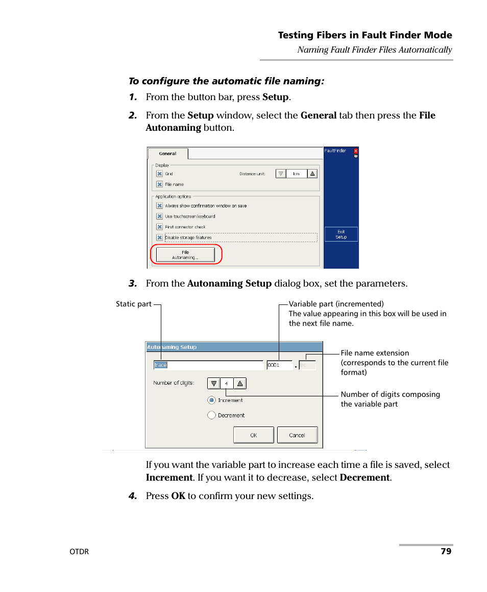 EXFO FTB-7000 OTDR for FTB-200 v2 User Manual | Page 93 / 339