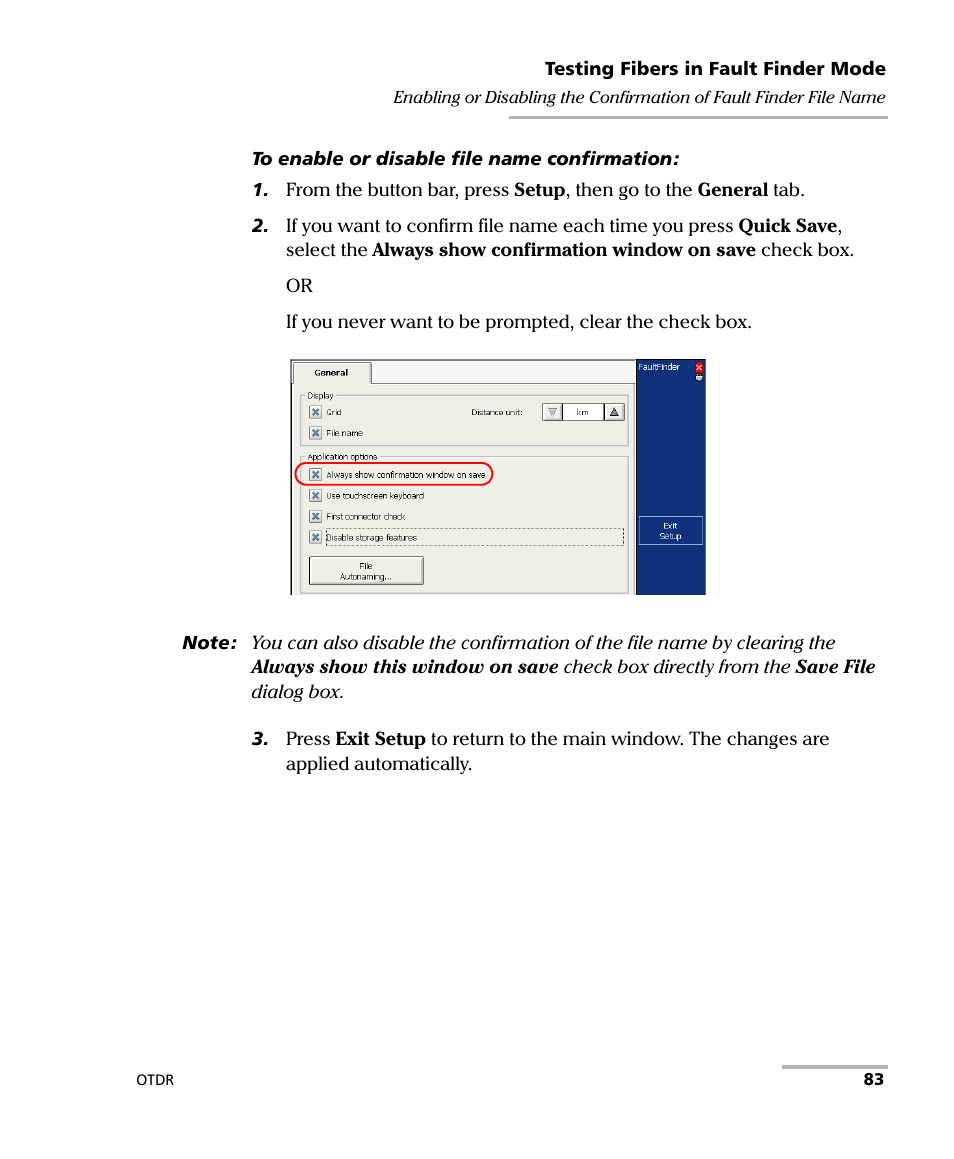 EXFO FTB-7000 OTDR for FTB-200 v2 User Manual | Page 97 / 339