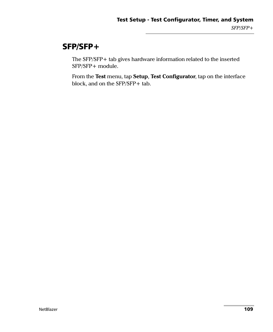 Sfp/sfp | EXFO FTB-800 Series for FTB-1 User Manual | Page 119 / 621