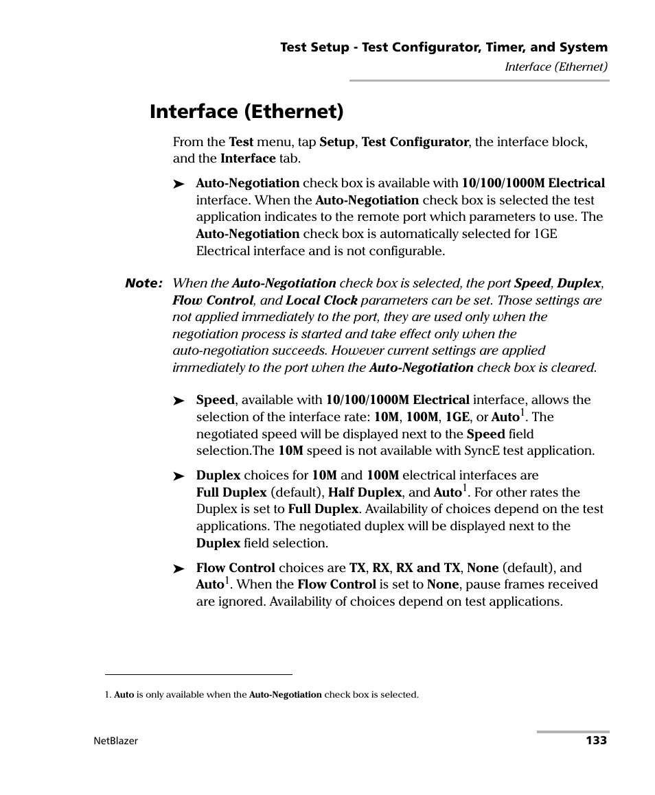 Interface (ethernet) | EXFO FTB-800 Series for FTB-1 User Manual | Page 143 / 621