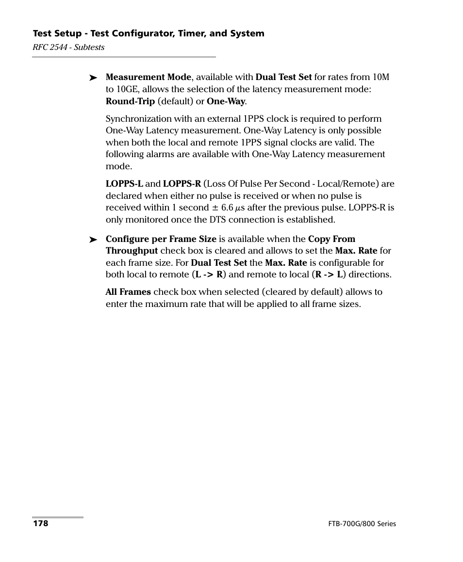 EXFO FTB-800 Series for FTB-1 User Manual | Page 188 / 621