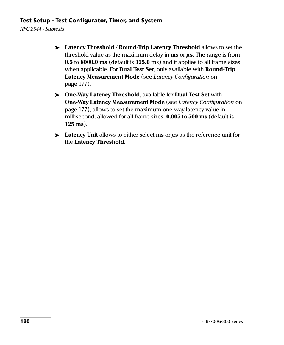 EXFO FTB-800 Series for FTB-1 User Manual | Page 190 / 621