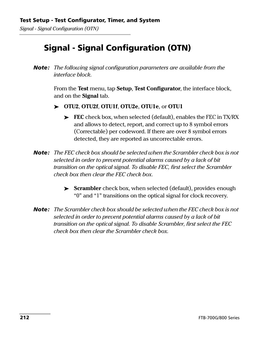 Signal - signal configuration (otn) | EXFO FTB-800 Series for FTB-1 User Manual | Page 222 / 621