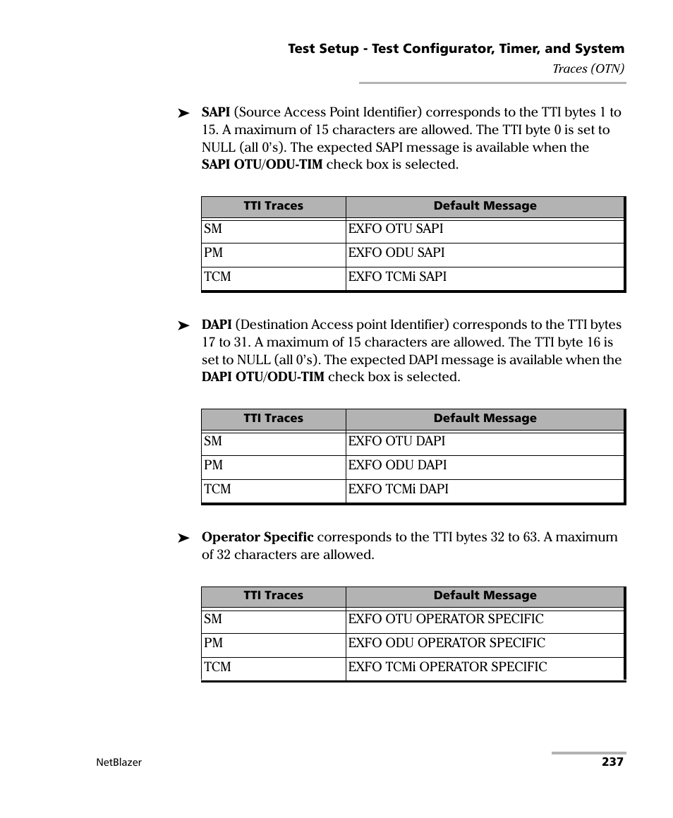 EXFO FTB-800 Series for FTB-1 User Manual | Page 247 / 621