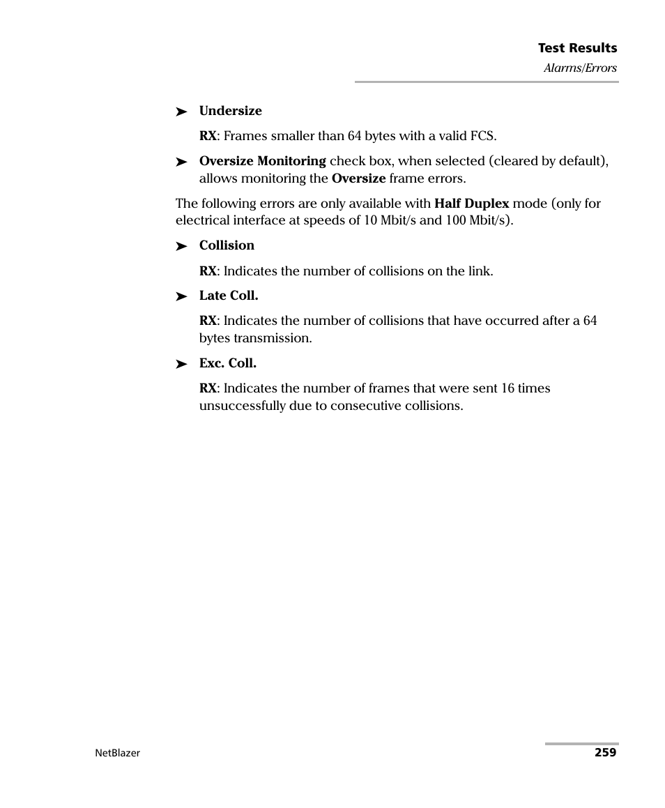 EXFO FTB-800 Series for FTB-1 User Manual | Page 269 / 621