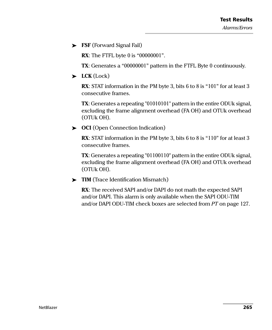 EXFO FTB-800 Series for FTB-1 User Manual | Page 275 / 621