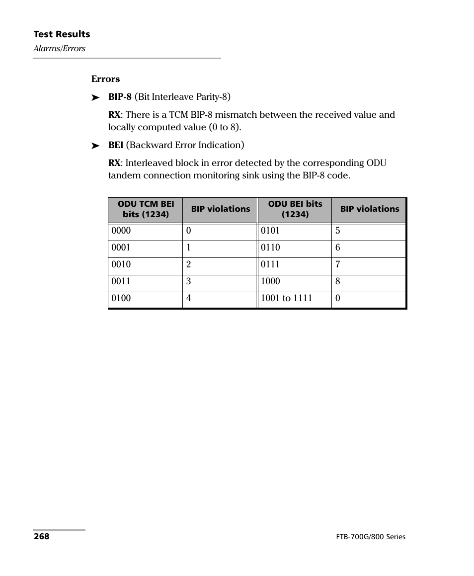 EXFO FTB-800 Series for FTB-1 User Manual | Page 278 / 621