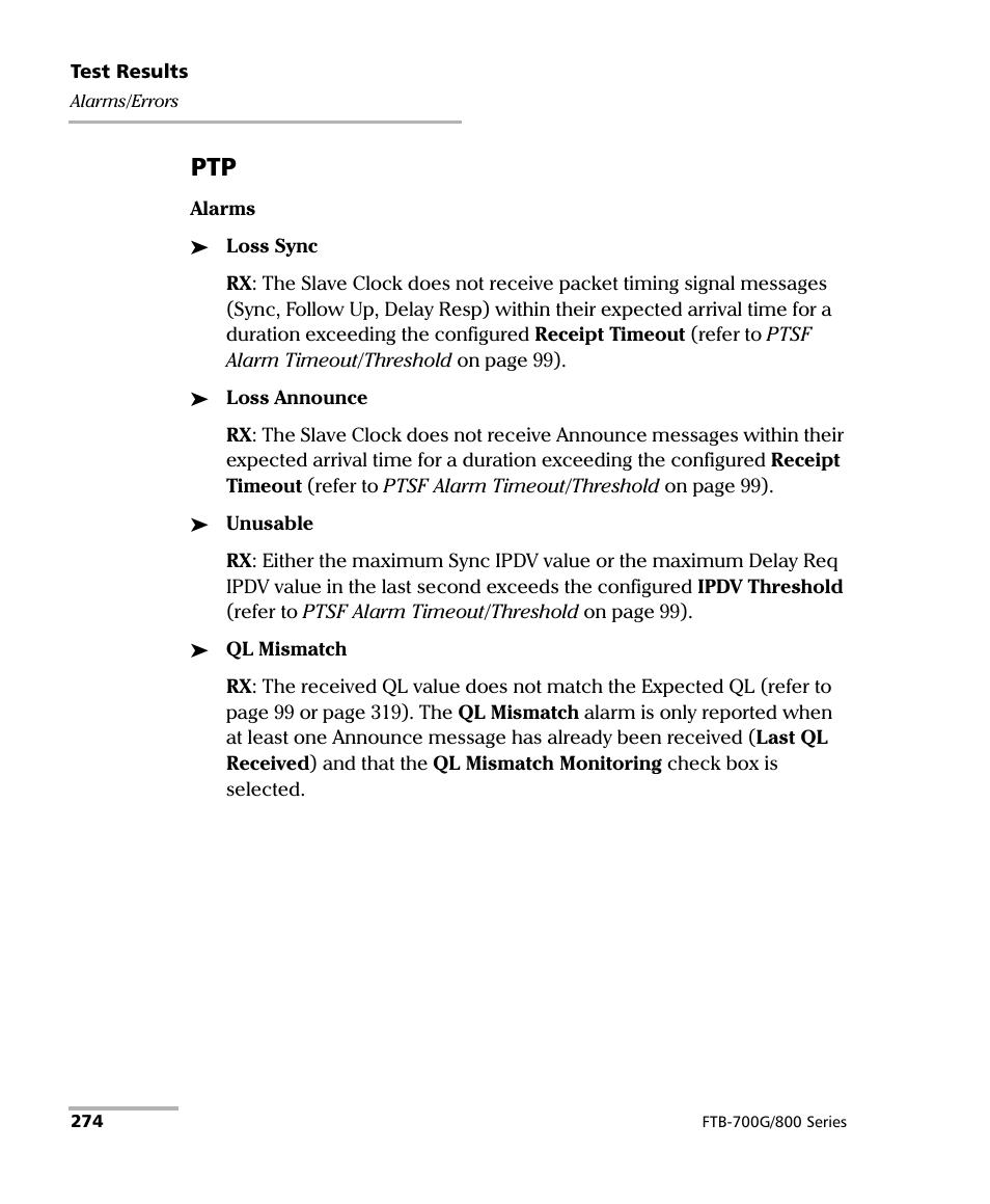 EXFO FTB-800 Series for FTB-1 User Manual | Page 284 / 621