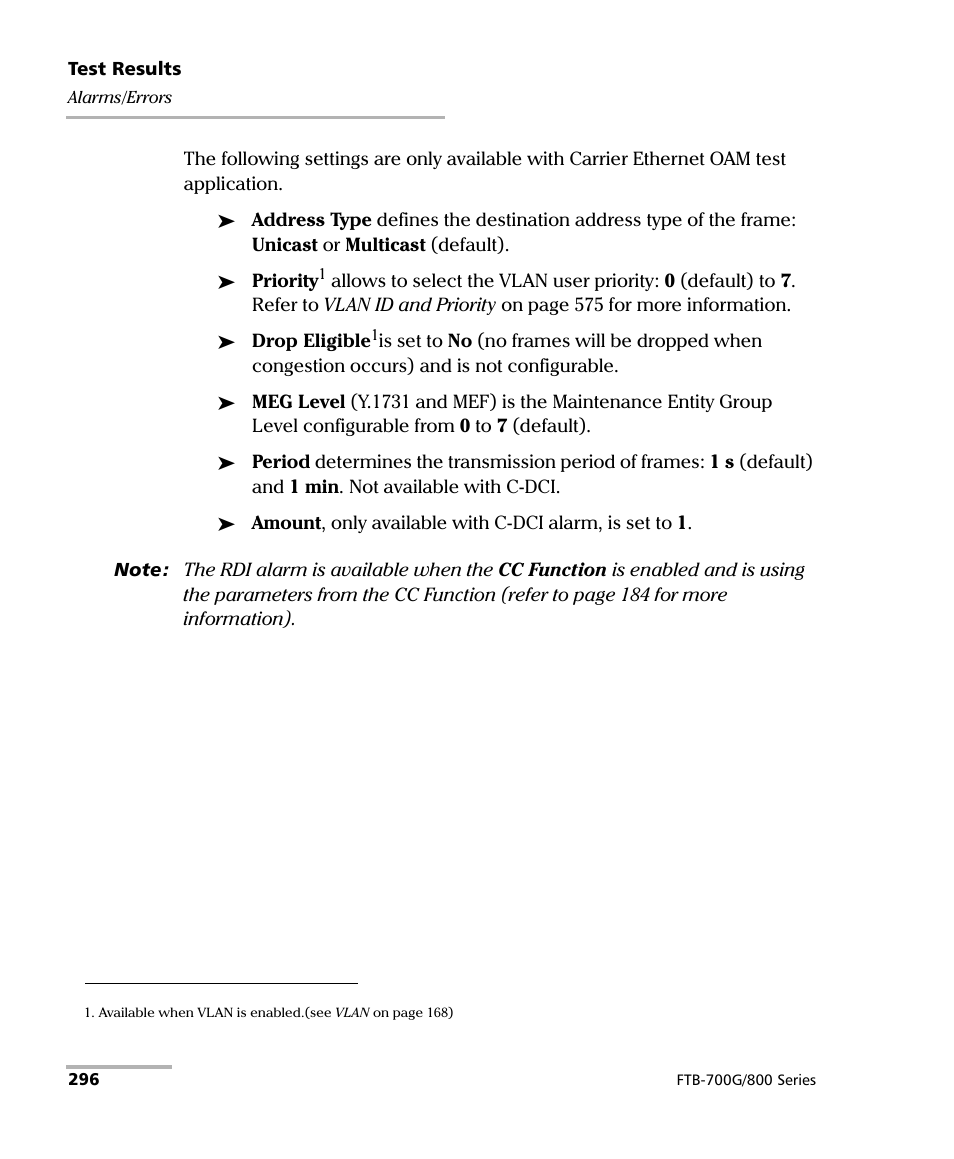EXFO FTB-800 Series for FTB-1 User Manual | Page 306 / 621