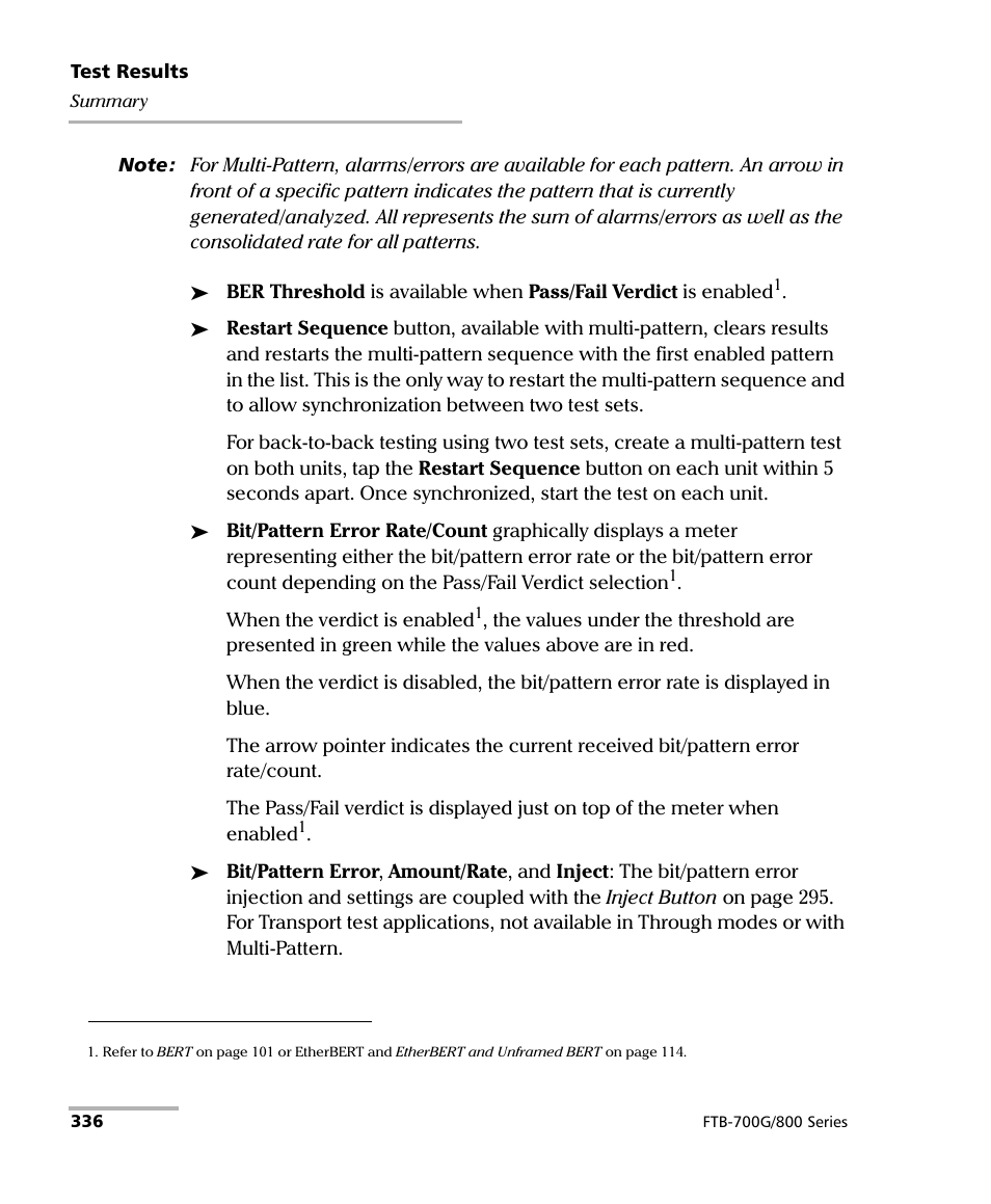 EXFO FTB-800 Series for FTB-1 User Manual | Page 346 / 621