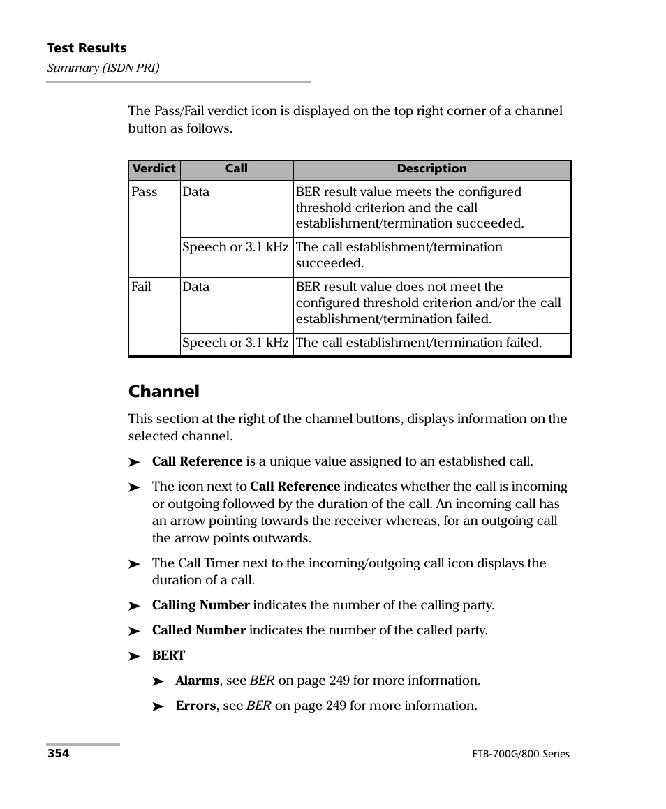 Channel | EXFO FTB-800 Series for FTB-1 User Manual | Page 364 / 621