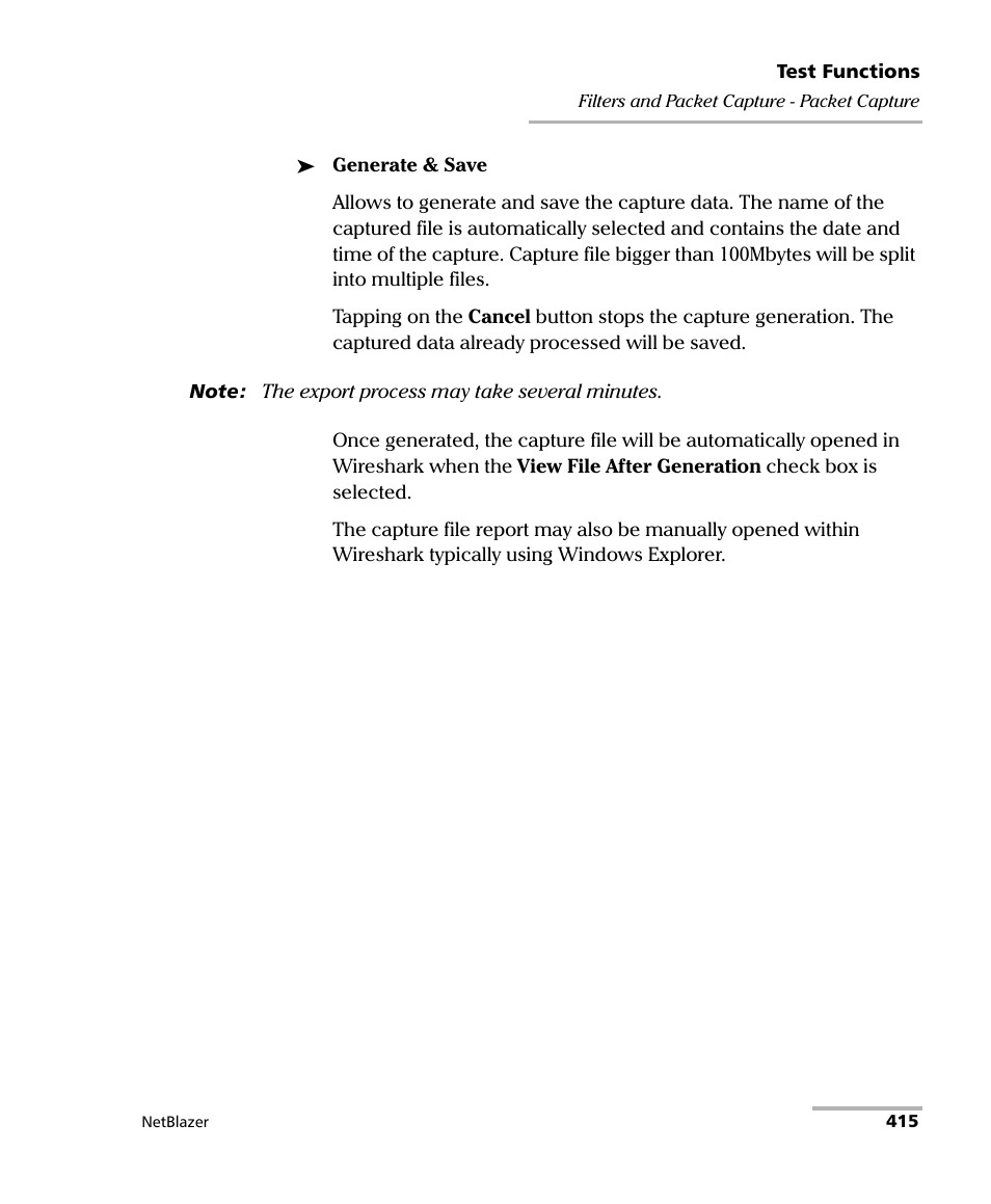 EXFO FTB-800 Series for FTB-1 User Manual | Page 425 / 621