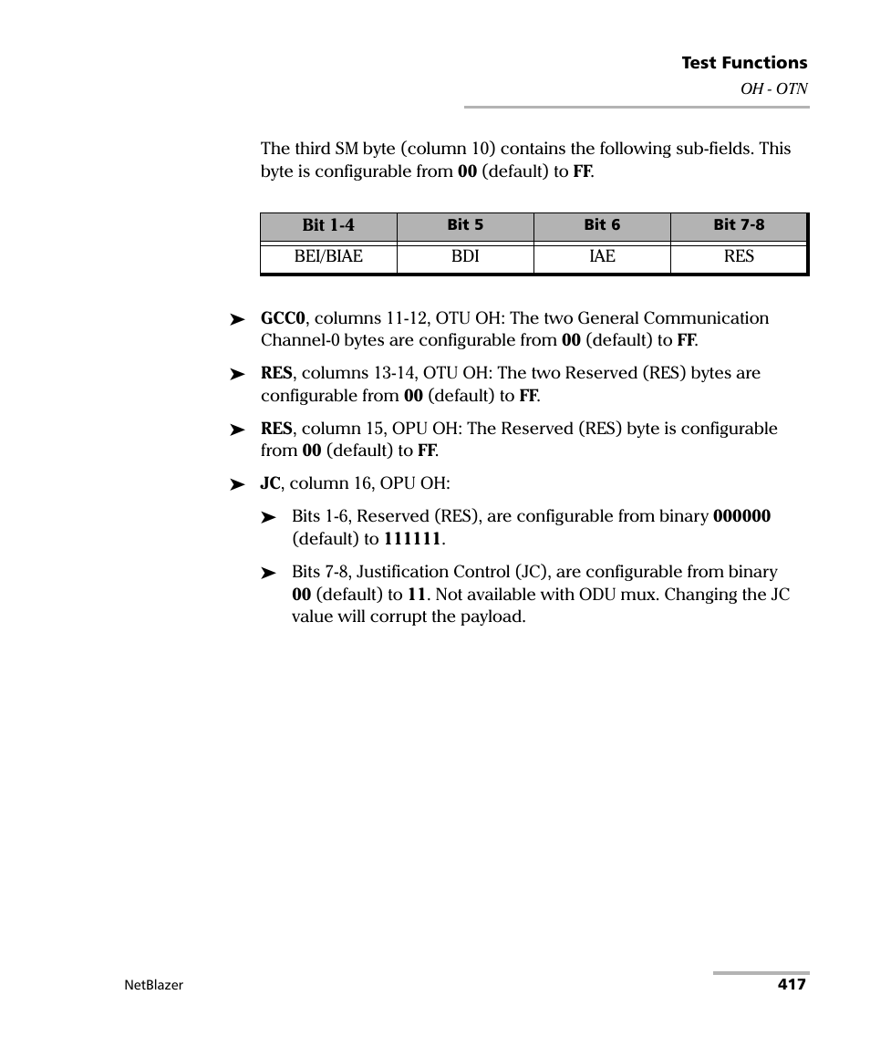 EXFO FTB-800 Series for FTB-1 User Manual | Page 427 / 621