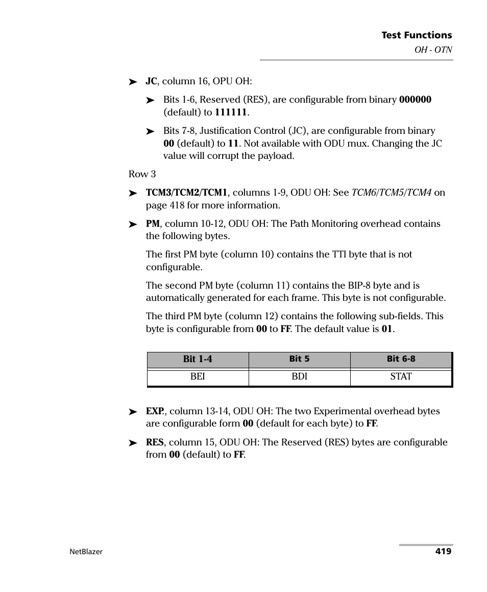 EXFO FTB-800 Series for FTB-1 User Manual | Page 429 / 621