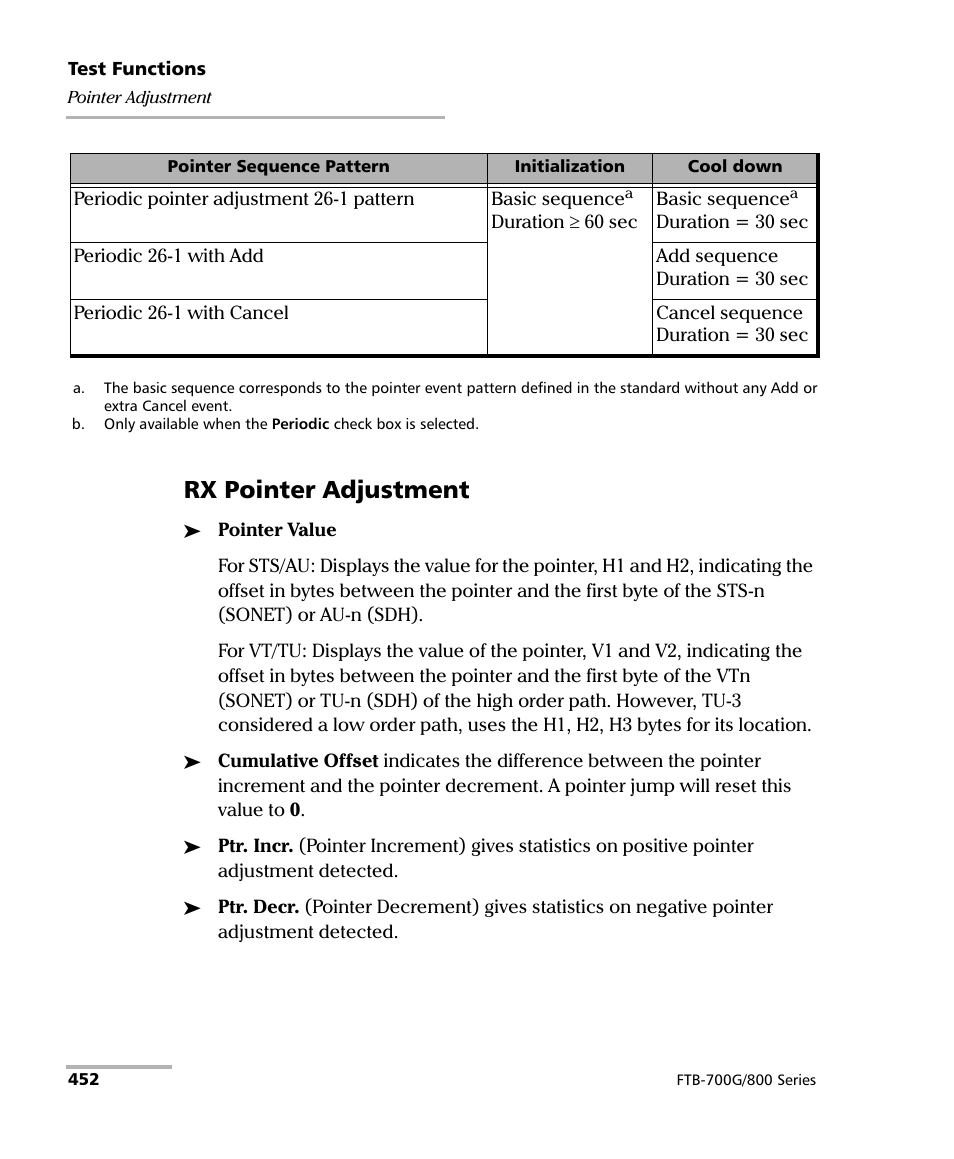 Rx pointer adjustment | EXFO FTB-800 Series for FTB-1 User Manual | Page 462 / 621