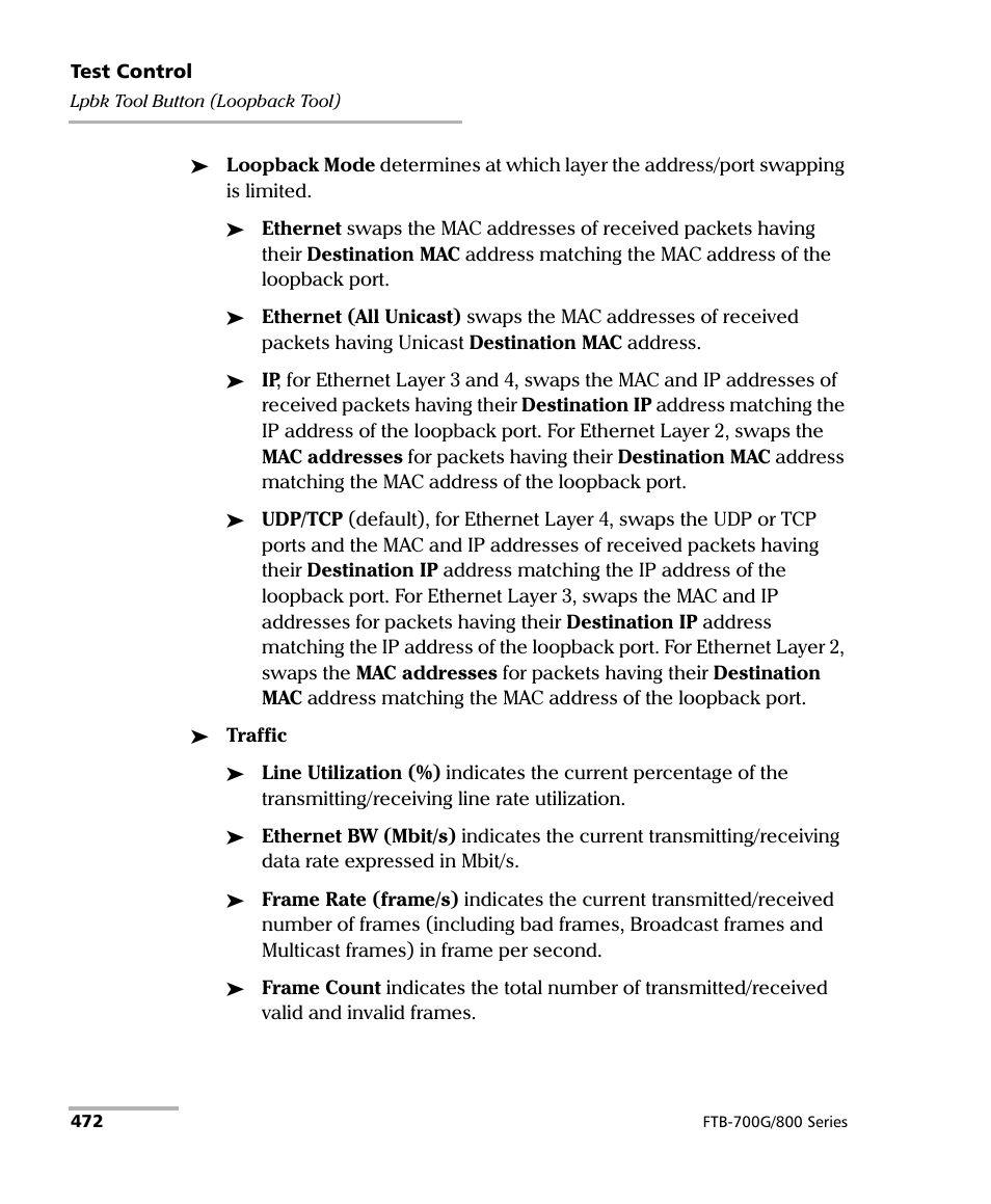 EXFO FTB-800 Series for FTB-1 User Manual | Page 482 / 621