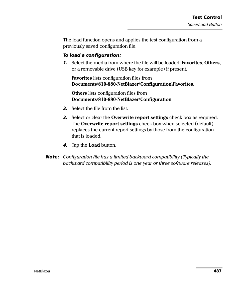EXFO FTB-800 Series for FTB-1 User Manual | Page 497 / 621