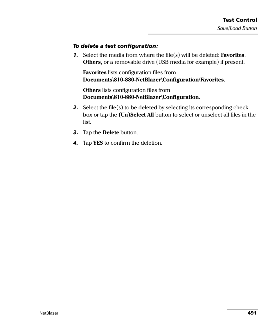 EXFO FTB-800 Series for FTB-1 User Manual | Page 501 / 621