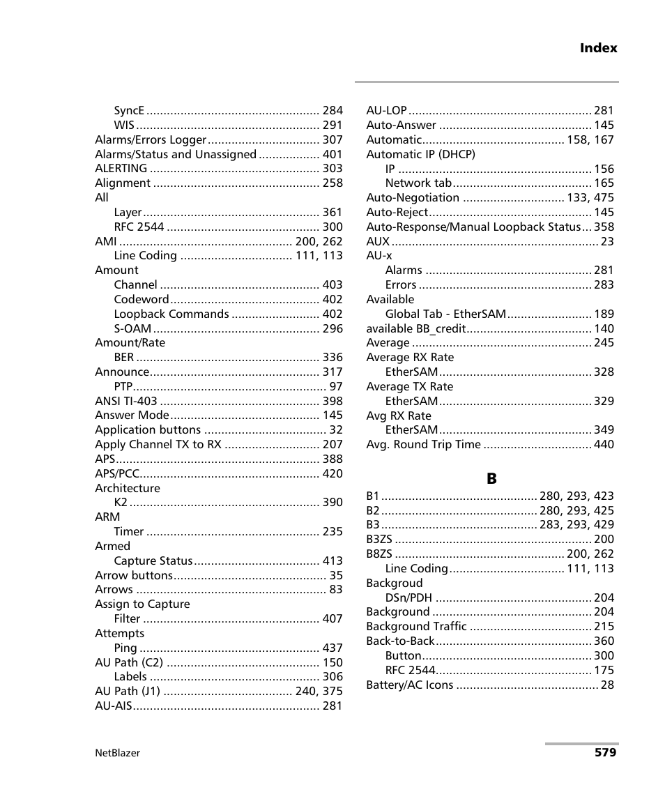 EXFO FTB-800 Series for FTB-1 User Manual | Page 589 / 621