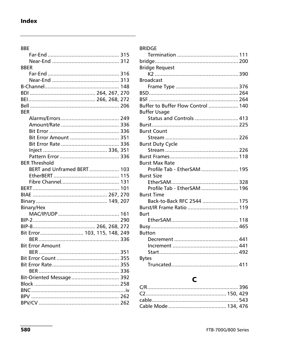 EXFO FTB-800 Series for FTB-1 User Manual | Page 590 / 621