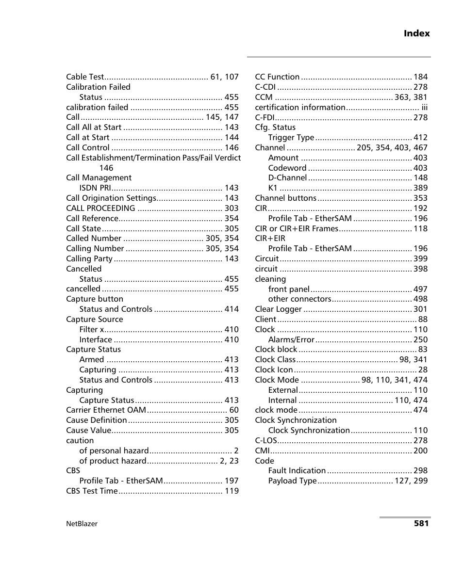 EXFO FTB-800 Series for FTB-1 User Manual | Page 591 / 621