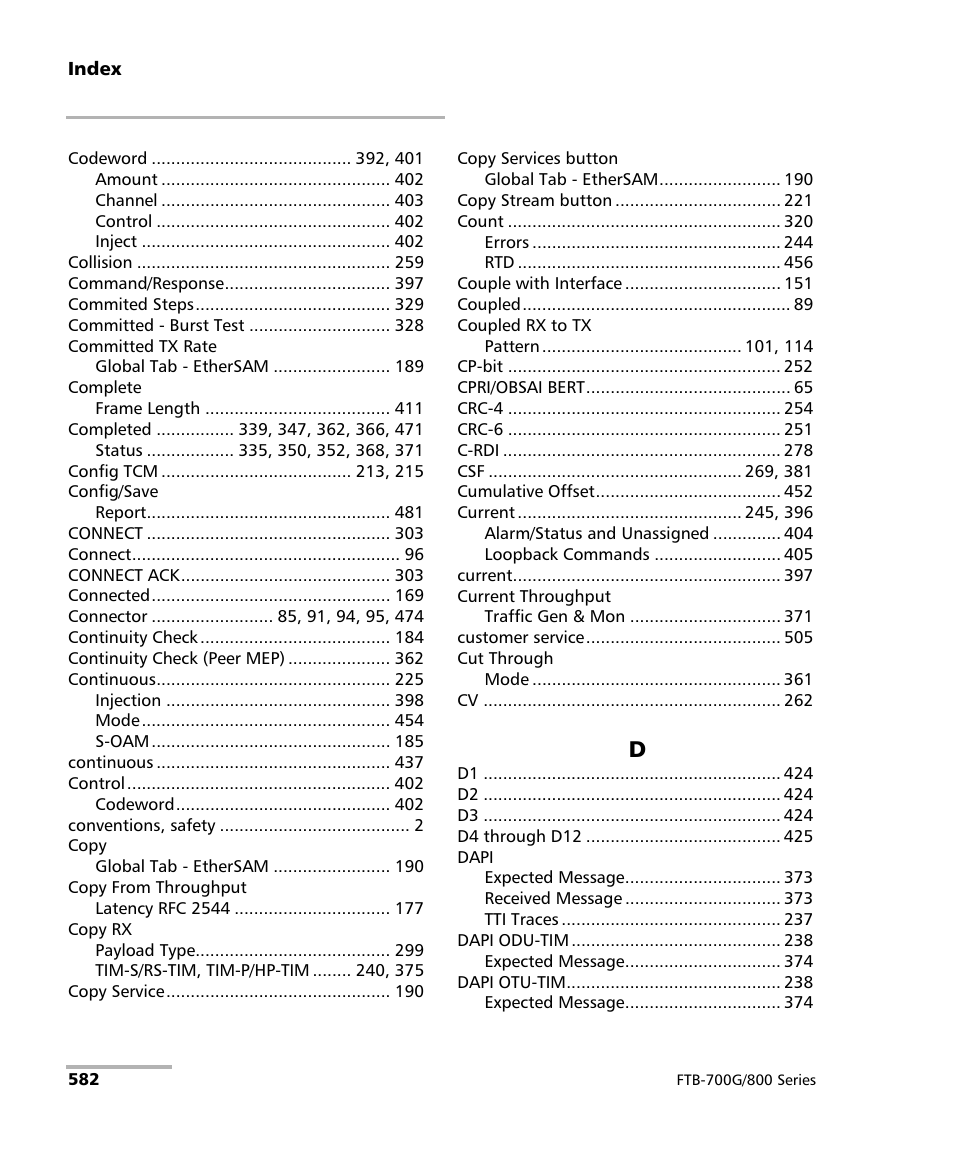 EXFO FTB-800 Series for FTB-1 User Manual | Page 592 / 621