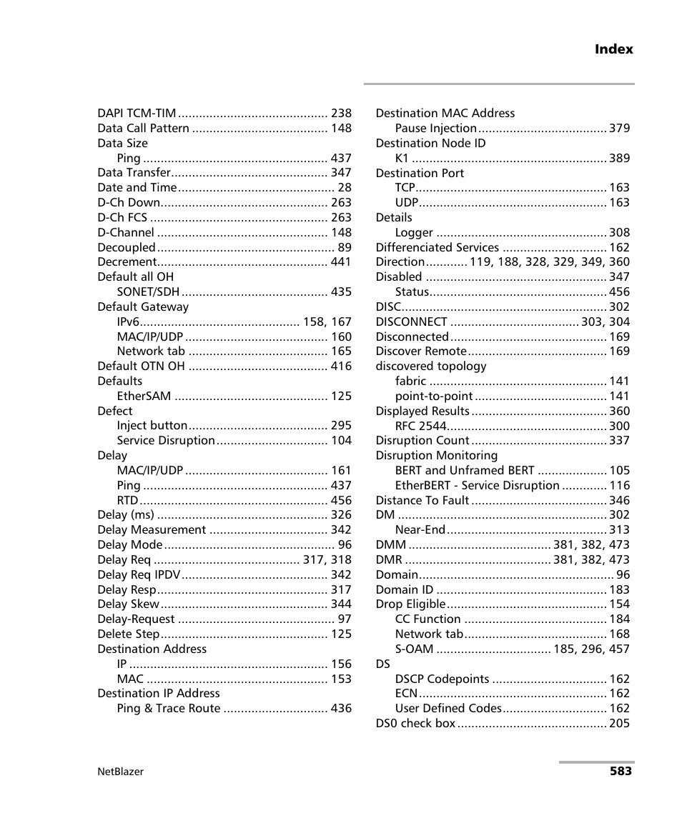 EXFO FTB-800 Series for FTB-1 User Manual | Page 593 / 621