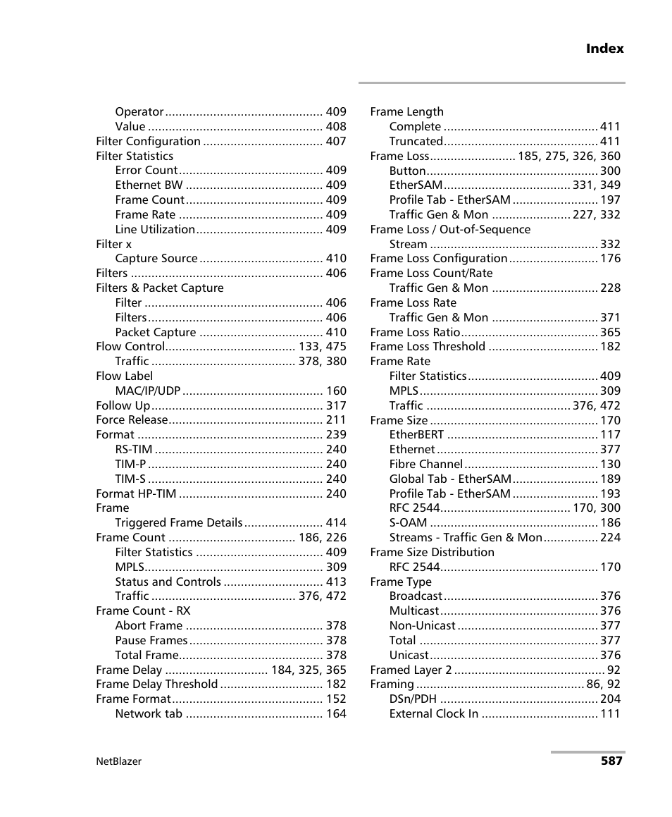 EXFO FTB-800 Series for FTB-1 User Manual | Page 597 / 621