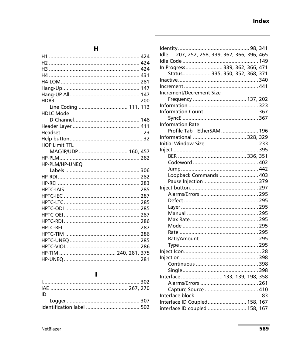 EXFO FTB-800 Series for FTB-1 User Manual | Page 599 / 621