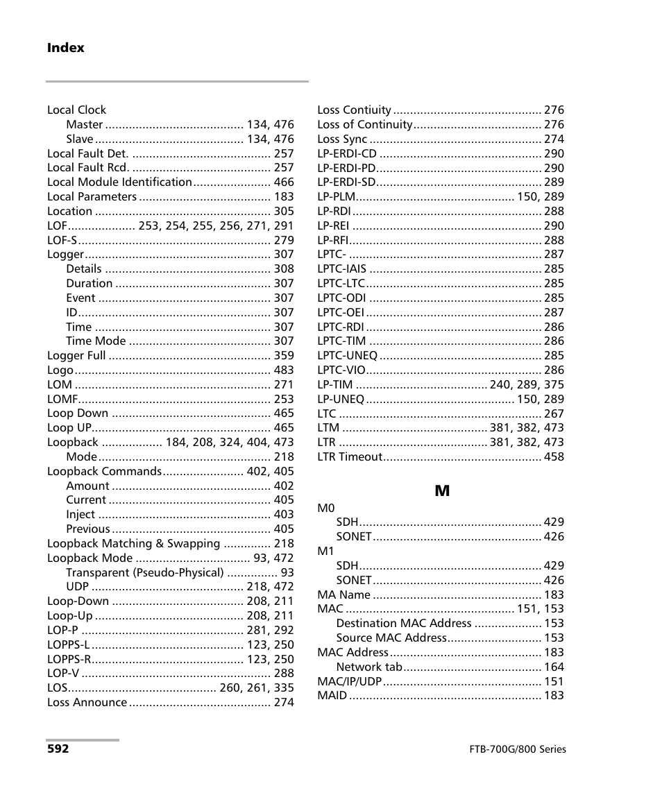 EXFO FTB-800 Series for FTB-1 User Manual | Page 602 / 621