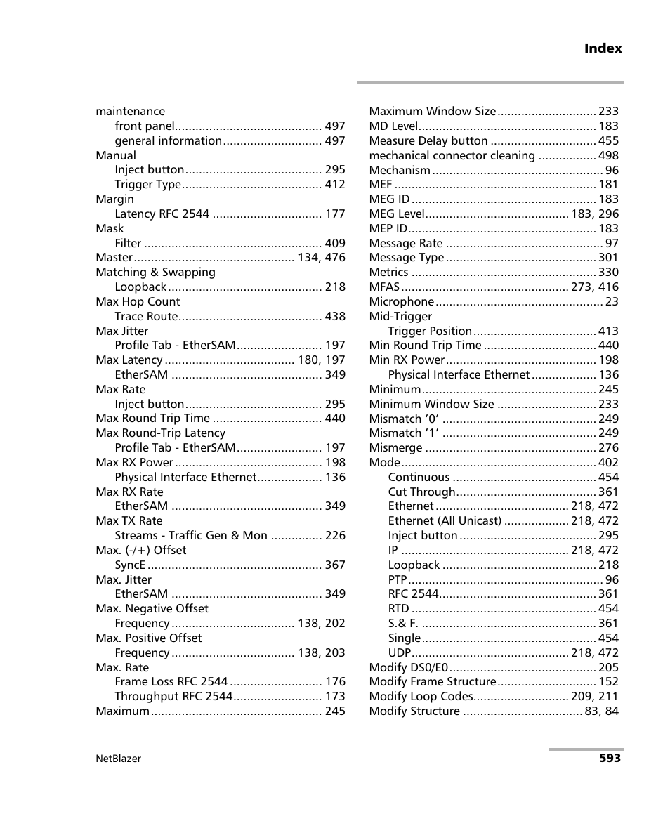 EXFO FTB-800 Series for FTB-1 User Manual | Page 603 / 621