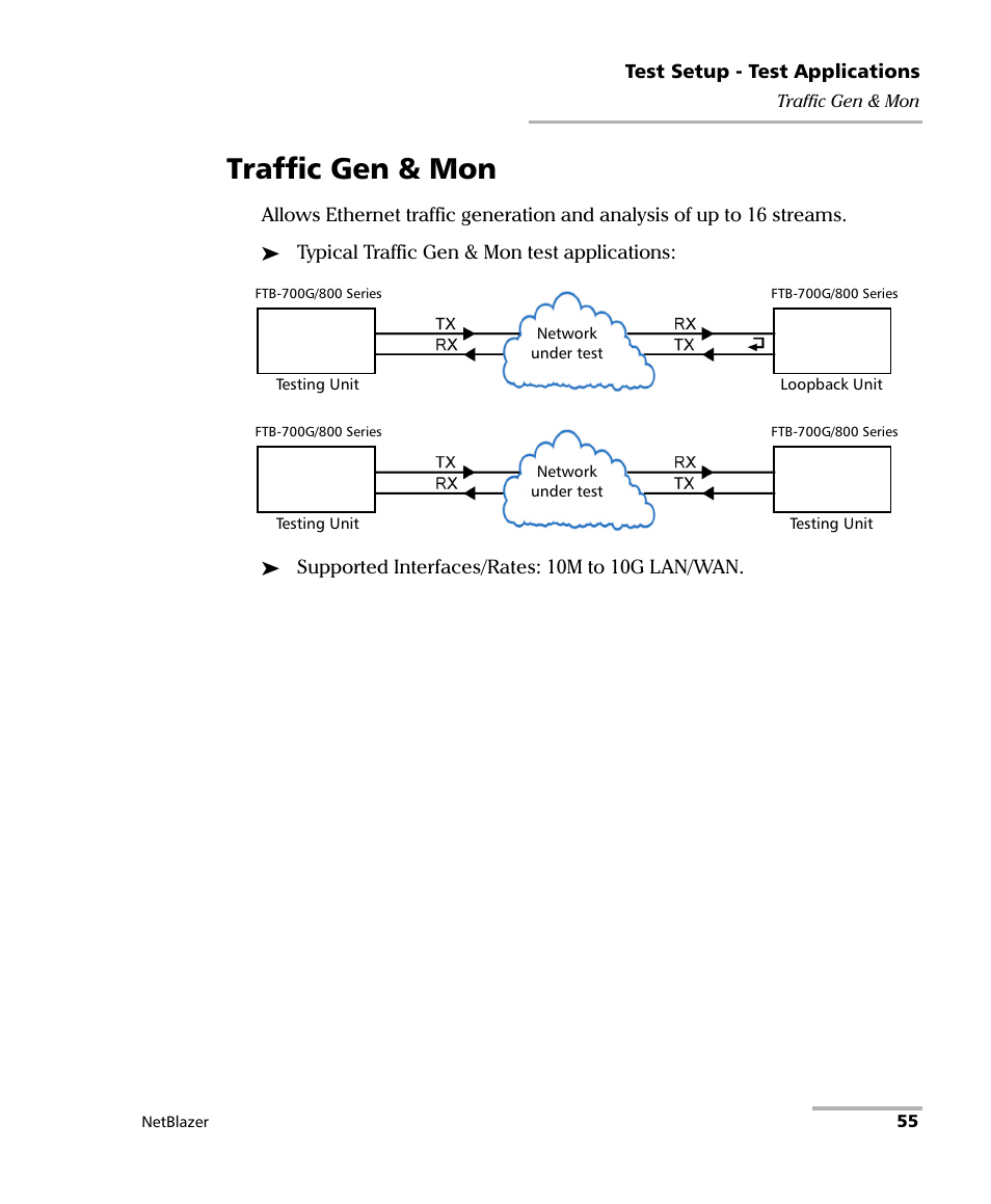Traffic gen & mon | EXFO FTB-800 Series for FTB-1 User Manual | Page 65 / 621