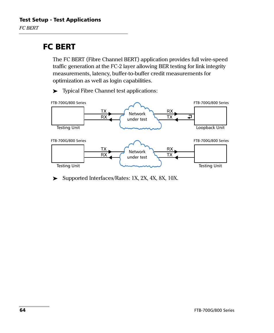 Fc bert | EXFO FTB-800 Series for FTB-1 User Manual | Page 74 / 621