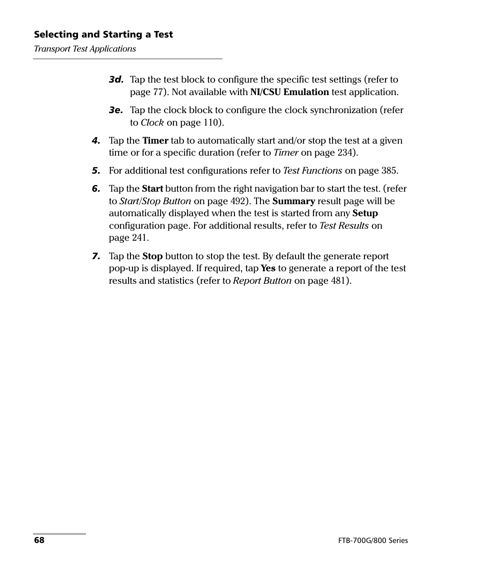 EXFO FTB-800 Series for FTB-1 User Manual | Page 78 / 621