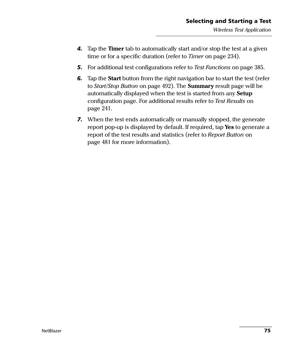 EXFO FTB-800 Series for FTB-1 User Manual | Page 85 / 621