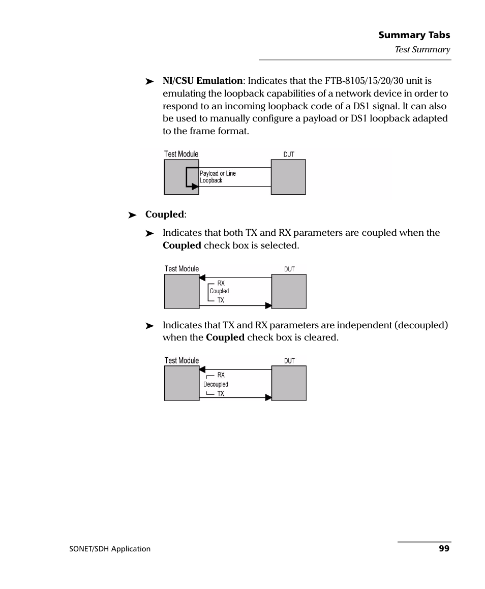 EXFO FTB-8100 Series Transport Blazer for FTB-200 User Manual | Page 111 / 518